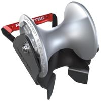 Kabelroller 10156 de moderne mosterdpot hoek met 1 rol aluminium 130mm rol 1500KG - thumbnail