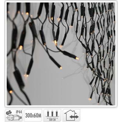Luksus - Net kerstverlichting - 3 meter lang x 60 cm hoog - warm wit Luksus - Net kerstverlichting - 3 meter lang x 60 cm hoog - warm wit