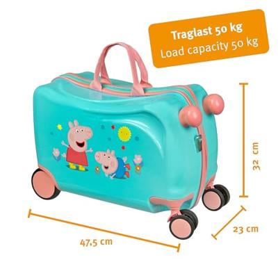 Undercover Trolleykoffer ride-on peppa pig