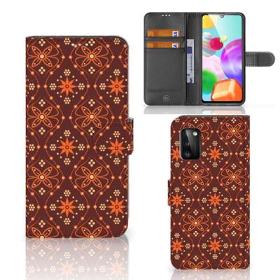Samsung Galaxy A41 | Telefoon Hoesje | Batik Brown Samsung Galaxy A41 | Telefoon Hoesje | Batik Brown