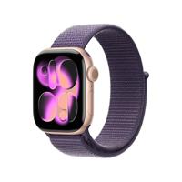 Apple Watch Band - Geweven sportbandje - 42 mm - Zachtpaars - Eén maat voor de meeste polsen - thumbnail