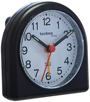 Technoline Geneva-SD Wekker - Analoog Zwart