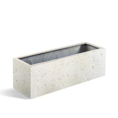Grigio Balcony Box S Antique white 60x15x15cm Grigio Balcony Box S Antique white 60x15x15cm