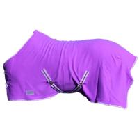 QHP Fleecedeken Color met singels - thumbnail