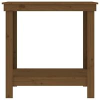 Werkbank 80x50x80 cm massief grenenhout honingbruin - thumbnail