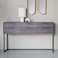 ZILT Dressoir / Sidetable 'Yasmijn' Teakhout, 135cm - thumbnail