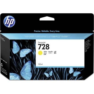 HP Inktcartridge 728 Origineel Geel 130 ml F9J65A 1 stuk(s) HP Inktcartridge 728 Origineel Geel 130 ml F9J65A 1 stuk(s)
