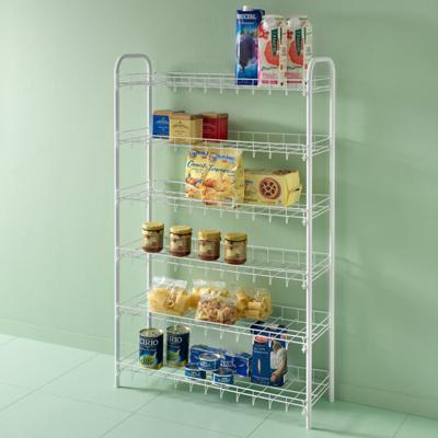 Tomado-Metaltex Tomado metaltex shoe 6 schoenenrek wit 64x23x104 cm 6 verdiepingen