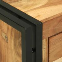 Salontafel with Drawer Bruin 90 x 50 x 38 cm Massief acaciahout - thumbnail