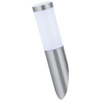 LED Tuinverlichting - Buitenlamp - Laurea 1 - Wand - RVS - E27 - Rond - thumbnail