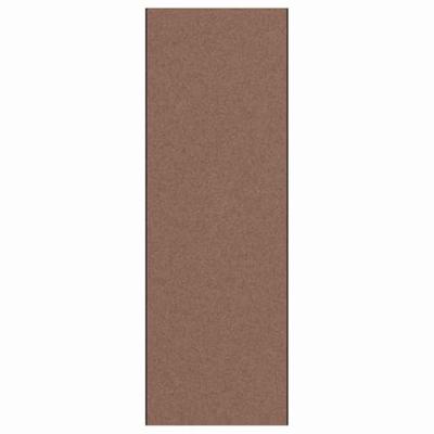 Deurmat Bruin en zwart 120 x 350 cm Polypropyleen en vinyl