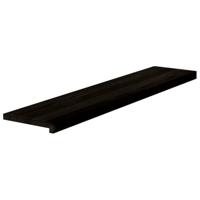 VidaXL Traptreden 2 st 120x30x2 cm massief eikenhout donkerbruin - thumbnail