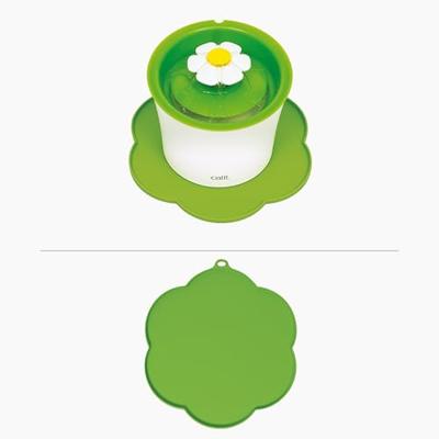 CAT IT Bloemvormig kleedje - Medium - Groen - Voor kittens