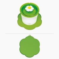 CAT IT Bloemvormig kleedje - Medium - Groen - Voor kittens - thumbnail