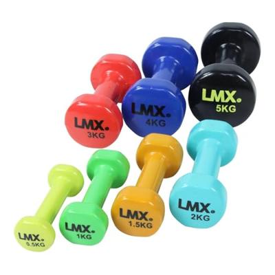 Lifemaxx LMX1150 Vinyl Aerobic Dumbells - per 2 stuks Lifemaxx LMX1150 Vinyl Aerobic Dumbells - per 2 stuks