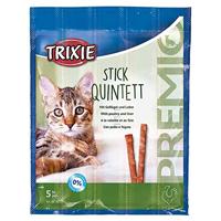 TRIXIE PREMIO STICK QUINTET GEVOGELTE / LEVER 24X5X5 GR - thumbnail