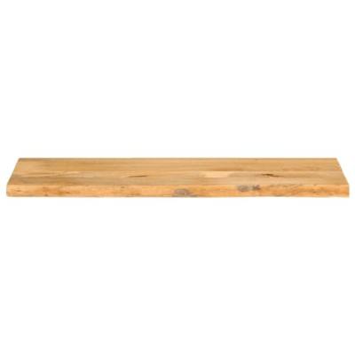 Tafelblad met natuurlijke rand 100x40x3,8 cm massief mangohout Tafelblad met natuurlijke rand 100x40x3,8 cm massief mangohout