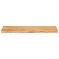 Tafelblad met natuurlijke rand 100x40x3,8 cm massief mangohout - thumbnail