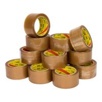 Pp solvent tape (nar) 28 micron 50 mm x 66 meter transparant | 6 stuks - thumbnail