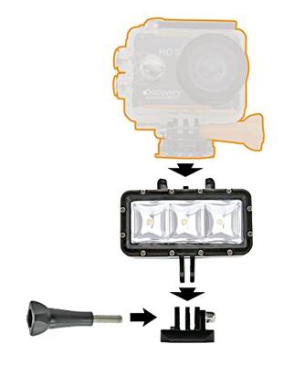 BRESSER Action Cam LED Lampje