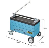 Hazet 160ST Werkplaatswagen Plaatstaal Kleur (specifiek): Blauw - thumbnail