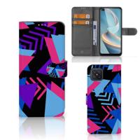 OPPO Reno4 Z | Book Case | Funky Triangle - thumbnail