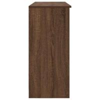 Dressoir met lade 101x35x76 cm spaanplaat bruin eikenkleurig - thumbnail