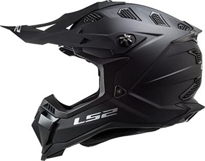 LS2 crosshelm "mx700 subverter evo noir", uitneembaar en wasbaar, ademend en hypoallergeen. helmet mx700 subv.evo noir xl matt black