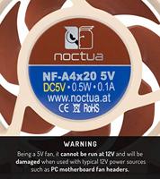 Noctua NF-A4x20 5V PC-ventilator Bruin (b x h x d) 40 x 40 x 20 mm - thumbnail