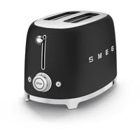 SMEG TSF01BLMEU Broodrooster 50's Style - Mat Zwart - thumbnail