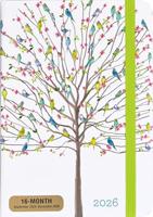 16 Maanden Agenda 2026 Tree of Budgies - thumbnail