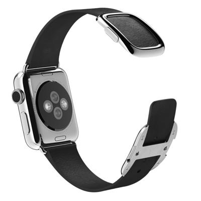 Apple Modern Buckle Apple Watch medium 38mm / 40mm / 41mm Black 1st Gen - thumbnail