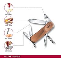 Victorinox Evowood 10 Zakmes Hout - thumbnail