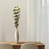 Kunst Rozenbundel x8 70 cm creme - thumbnail