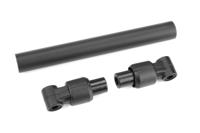 Team Corally - Chassis Tube - Front - 106mm - Aluminum - Black - 1 Set - thumbnail