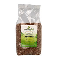 Bountiful Lijnzaad gebroken 500 Gram - thumbnail
