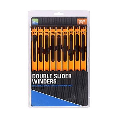 Preston Double Slider Tray 26cm Orange