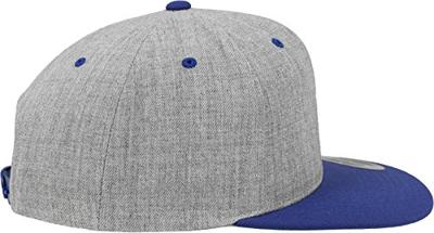Flexfit FX6089MT Classic Snapback 2-Tone - Heather Grey/Royal - One Size