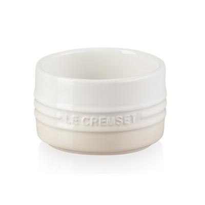 LE CREUSET - Aardewerk - Schaaltje stapelbaar Meringue 0,20l LE CREUSET - Aardewerk - Schaaltje stapelbaar Meringue 0,20l