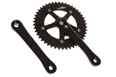 Sugino Pista 44t Crankset - Zwart