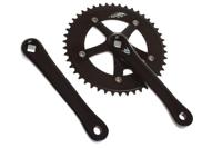 Sugino Pista 44t Crankset - Zwart - thumbnail