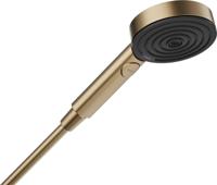 Hansgrohe Pulsify Select S handdouche rond geborsteld brons - thumbnail