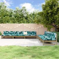 6-delige Loungeset geïmpregneerd grenenhout - thumbnail