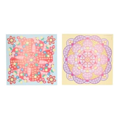 Playmais mosaic kaarten versieren trendy mandala