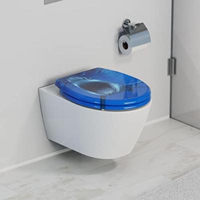 Duroplast WC-bril SHARK met soft-close en quick-release - thumbnail