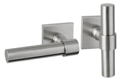 Bolt L+T op 52x52x5mm roz. zonder nokken rvs mat Bolt L+T op 52x52x5mm roz. zonder nokken rvs mat