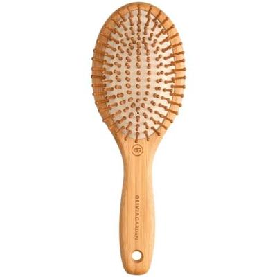 Olivia Garden Bamboo Collection Massage Brush Medium Oval