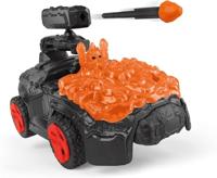 SCHLEICH - 42668 ELDRADOR CREATURES Lava Crashmobile met Mini Creature - Autoset met fantastisch figuur - thumbnail