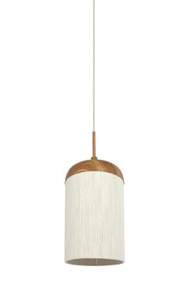 Light & Living Hanglamp 'Dania' Houtlook en touw, 28cm Light & Living Hanglamp 'Dania' Houtlook en touw, 28cm