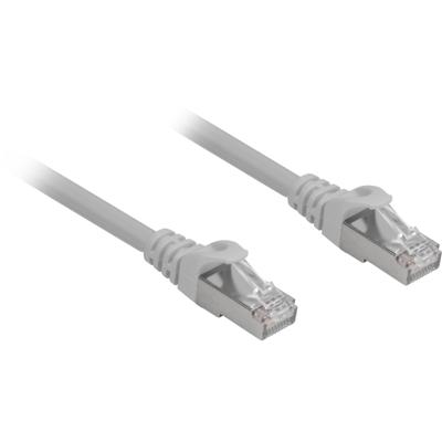 Sharkoon patchkabel sftp, rj-45 met cat.6a (grijs, 15 meter, halogeenvrij)